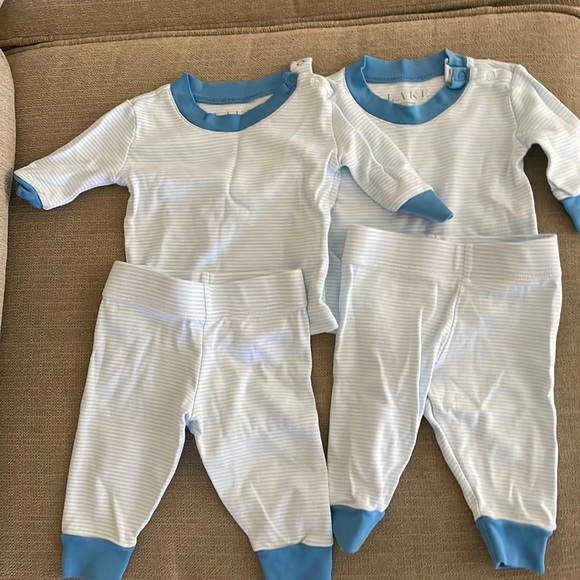 Excellent condition, Lake pajamas, size 0-3 months, 2 pair available. - Picture 1 of 4